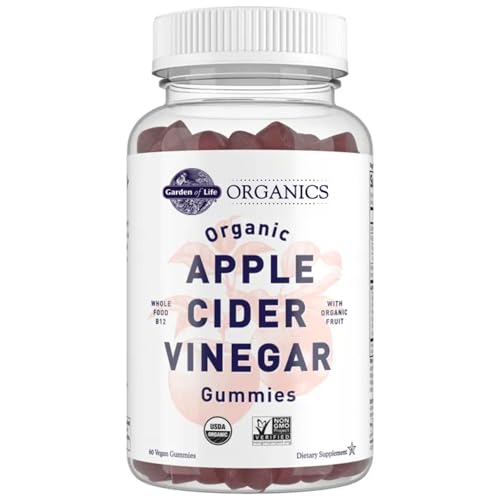 Gomitas de Vinagre de Manzana Orgánico Garden of Life con Vitamina B12 – Vitaminas Gummy Orgánicas, Veganas, Sin Gluten, No Transgénicas, 60 Gomitas - imagen 6