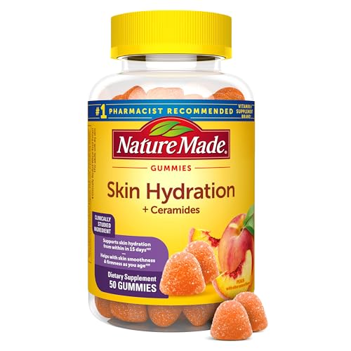 Gomitas Nature Made para Hidratación de Piel con Ceramidas de Origen Vegetal, Biotina y Vitamina C, 50 gomitas, suministro para 25 días - imagen 5