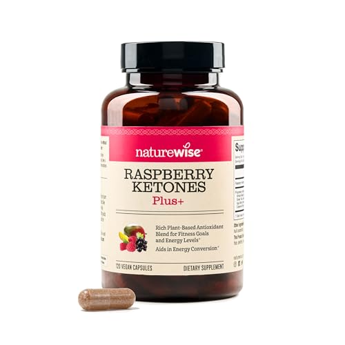 NatureWise Raspberry Ketones Plus con Extracto de Té Verde, Pimienta de Cayena y Acai - Apoya el Control de Peso, Salud Antioxidante y Niveles de - imagen 4