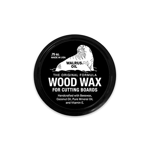 Cera para Madera WALRUS OIL - Lata de 3 oz, Aprobada por la FDA, Cera para Tablas de Cortar y Crema para Tablas - imagen 2