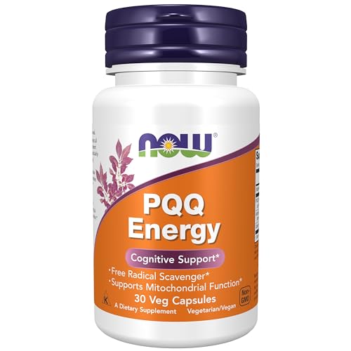 Suplementos NOW Foods, PQQ Energía, Captador de Radicales Libres*, Soporte Cognitivo*, 30 Cápsulas Veganas - imagen 3