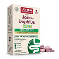 Jarrow Formulas® Jarro-Dophilus® Probióticos y Prebióticos para Niños, 1 Billón CFU, 60 Tabletas Masticables Sin Azúcar Sabor Frambuesa, Suministro - imagen 1