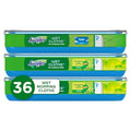 Swiffer Barrer + Trapear, Refil de Paños Húmedos, Limpiador de Pisos para Suciedad, Polvo y Cabello, 36 Piezas, Aroma Fresh y Gain - imagen 1