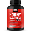 Force Factor Horny Goat Weed Max, Suplemento Herbal para Hombres y Mujeres, 1500mg, 90 Cápsulas para Maximizar Rendimiento y Energía - imagen 1