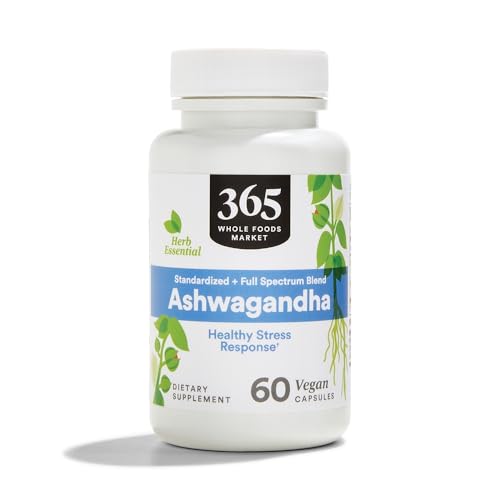 365 By Whole Foods Market, Ashwagandha, 60 Cápsulas - imagen 1