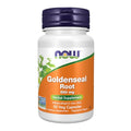 NOW Suplementos, Raíz de Goldenseal (Hydrastis canadensis) 500 mg, Suplemento Herbal, 50 Cápsulas Veganas - imagen 1