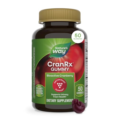 Gomitas de Arándano CranRx de Nature's Way, 50 Gummies para la Salud del Tracto Urinario, con Concentrado de Arándano 100% y Vitamina C - imagen 2