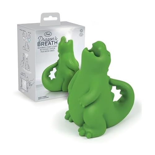 Limpiador de Vapor DRAGON'S BREATH de Genuine Fred, Diseño de Dragón de Silicona Libre de BPA, Fácil de Usar, Ahorra Tiempo de Limpieza, Apto para - imagen 2