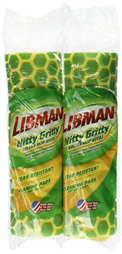 Repuesto para Mop de Rodillo Libman Nitty Gritty, Paquete de 2 (1 Paquete) - imagen 3