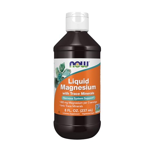 NOW Suplementos, Magnesio Líquido con Minerales Traza, Apoyo al Sistema Nervioso*, 8 Onzas - imagen 5