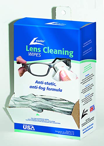 Dispensador de Toallitas Limpiadoras de Lentes Leader, Paquete de 100 - 70- - imagen 2
