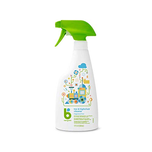 Limpiador en Spray para Juguetes y Sillas de Comer Babyganics, Sin Fragancia, Botella de 17oz - imagen 6