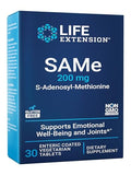 Life Extension Same, Suplemento para Ánimo, Articulaciones y Hígado, Sin Gluten, No GMO, Vegetariano, 30 Tabletas - imagen 1