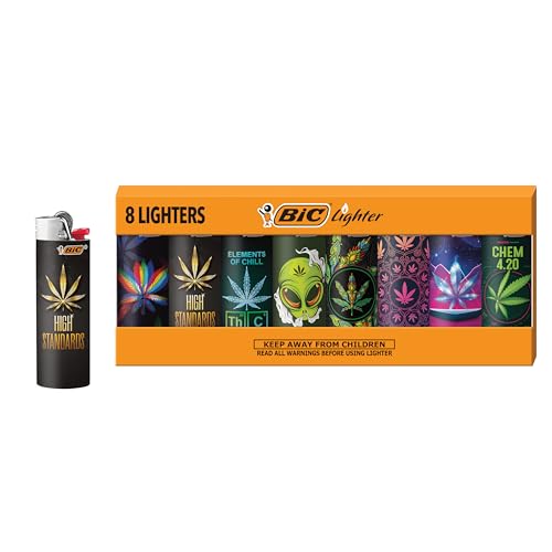 Encendedor BIC Maxi Edición Especial, Pack de 8, Seguro y Confiable, Lighters de Alta Calidad - imagen 5