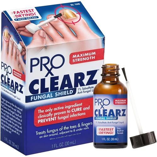ProClearz Fungal Shield Líquido Antifúngico de Máxima Potencia, Aplicador en Brocha, 1 Onza (Paquete de 2) - imagen 4