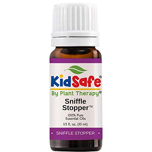 Mezcla de Aceites Esenciales Plant Therapy Kids Sniffle Stopper, 10 mL, Apoyo Respiratorio, Ayuda a Despejar Congestión, 100% Pura y Sin Diluir - imagen 2