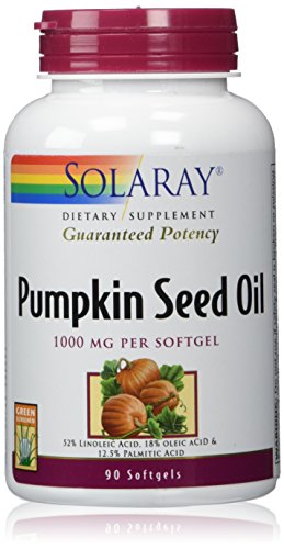 Aceite de Semilla de Calabaza SOLARAY 1000 mg - Fuente de Ácidos Grasos Esenciales Omega 6 y Omega 9 - Prensado de Semillas de Calabaza - Verificado - imagen 5