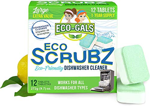 Limpiador para Lavavajillas Eco-Gals - 12 Tabletas - Suministro para 12 Meses - Sin Fragancia - imagen 5