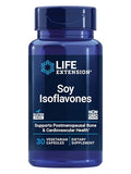 Isoflavonas de Soja Life Extension, Apoyo para Corazón, Huesos y Salud Celular en Mujeres Postmenopáusicas, Sin Gluten, No OGM, Vegetariano, 30 - imagen 1