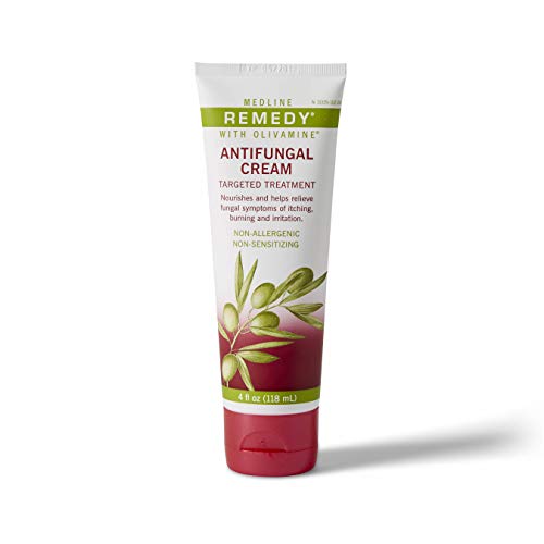 Crema Antifúngica Medline Remedy Olivamine, Blanca, 4 oz - imagen 3