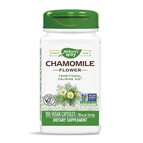 Flor de Manzanilla de Nature's Way, 700 mg por porción, 100 VCaps (El empaque puede variar) - imagen 4