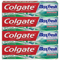 Pasta de Dientes Colgate Max Fresh Blanqueadora con Tiras de Aliento, Menta Fresca, 6 Onzas, Paquete de 4 - imagen 1