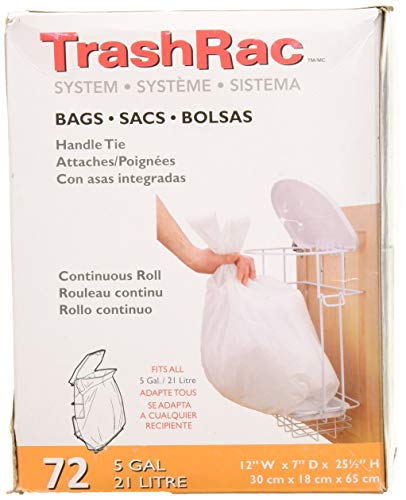 Bolsas de Repuesto TrashRac de 5 Galones - Paquete de 72 Unidades - imagen 2