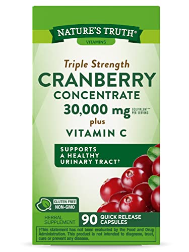 Píldoras de Concentrado de Arándano de Nature's Truth | Con Vitamina C | Cápsulas de Triple Fuerza | Suplemento Sin OGM y Libre de Gluten - imagen 3