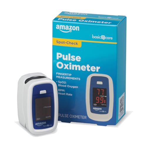 Oxímetro de Pulso Basic Care, Monitor de Saturación de Oxígeno, Monitor Portátil, Frecuencia de Pulso, Fácil de Usar (Antes Healthwise) - imagen 2