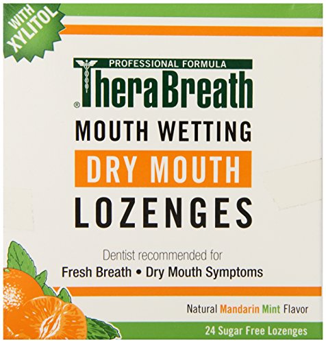 Pastillas Humectantes para Boca Seca TheraBreath, Sabor Menta Mandarina, 24 Unidades - imagen 2