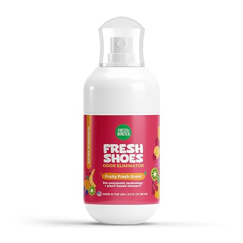 FRESH MONSTER Spray Desodorante para Zapatos para Niños y Adolescentes, Protección contra Olores Todo el Día, Tecnología Bio-enzimática, 4 oz - imagen 5
