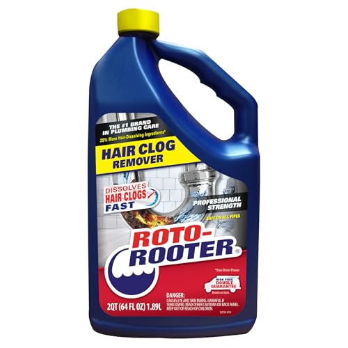 Limpiador de Drenaje Roto-Rooter 351405 para Remover Cabello, 64 oz - imagen 3