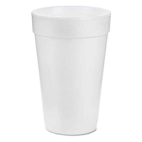 Vasos de espuma Dart 20J16 de 20 oz, 3.7 diámetro superior y 2.4 inferior, 6.1 de altura, paquete de 25 unidades - imagen 2