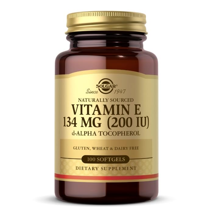 Solgar Vitamina E 200 UI - 100 Cápsulas Blandas - Antioxidante Natural, Apoyo al Sistema Inmunológico - Libre de Gluten y Lácteos - 100 Porciones - imagen 6