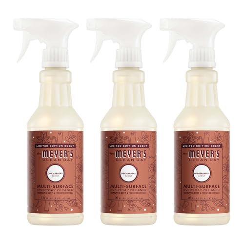 Limpiador Multiusos Mrs. MEYER'S CLEAN DAY, Aroma a Pan de Jengibre, 16 Oz, Paquete de 3 Botellas - imagen 6