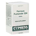 Cypress Pharmaceutical Ferroso Fumarato 324 Tabletas, Caja de 100 Unidades - imagen 1