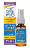 Suplemento Inmunológico Natural Path Silver Wings con Plata Coloidal 150ppm (750mcg) y Equinácea & Orégano, Spray de 1 oz. - imagen 1
