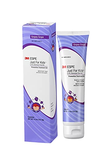 Gel para Cepillar 3M Just For Kids 0.4% Fluoruro Estannoso, Protección Extra contra Caries, 4.3 oz - imagen 3