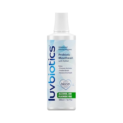Enjuague Bucal Luv Biotics Sin Alcohol ni Flúor con Probióticos Orales y Xilitol para Aliento Fresco, Salud de Encías y Soporte del Microbioma Oral - - imagen 3