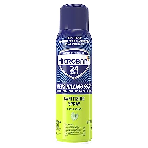 Spray Desinfectante Sanitizante Microban 24 Horas, Aroma Fresco, 15 oz - imagen 6