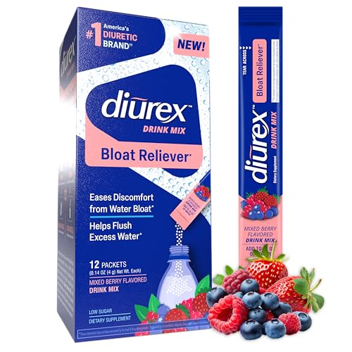 Mezcla de Bebida Diurex con Diente de León, Té Verde y Extracto de ACV - Sabor Frutos Mixtos - Suplemento Diurético - Alivio de Inflamación - 12 - imagen 3