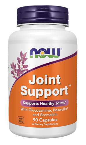 Suplementos NOW Foods, Soporte Articular™ con Glucosamina, Boswellin® y Pepino de Mar, 90 Cápsulas - imagen 3