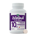 ZzzQuil Pure Zzzs Melatonina 10mg, Suplemento para Dormir, Tabletas de Fresa, 90 Tabletas de Disolución Rápida - imagen 1