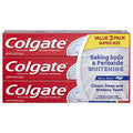 Pasta Dental Blanqueadora Colgate con Bicarbonato y Peróxido - 8 oz (Paquete de 3) - imagen 1