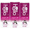 Pasta de Dientes Hello Penguin Chill para Niños con Flúor, Sabor a Cereza y Menta, Previene Caries, Fortalece Esmalte, Sin SLS, 4.2 oz (Paquete de 3) - imagen 1