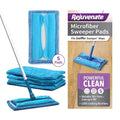 Paños de Microfibra Rejuvenate para Mopa Swiffer, Alternativa Sostenible a Paños Desechables, Atrapan Suciedad, Polvo y Cabello, Paquete de 5 - imagen 1
