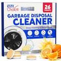 Tabletas Limpiadoras y Desodorantes para Desechos W&E Choice - Paquete de 26, Tabletas Espumosas XL, Aroma Cítrico, Seguras para Fosas Sépticas, - imagen 1