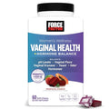 Suplemento Probiótico para la Salud Vaginal Force Factor con KSM-66 Ashwagandha y 5B CFUs, Equilibrio de pH y Flora Vaginal, Sabor Tropical, 60 Gomas - imagen 1
