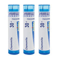 Boiron Chamomilla 30C para Aliviar la Irritabilidad, Inquietud y Problemas de Sueño - Paquete de 3 (240 Gránulos) - imagen 1