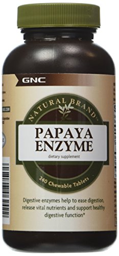 GNC Papaya Enzyme Natural, 240 Tabletas, Apoya la Función Digestiva Saludable - imagen 5